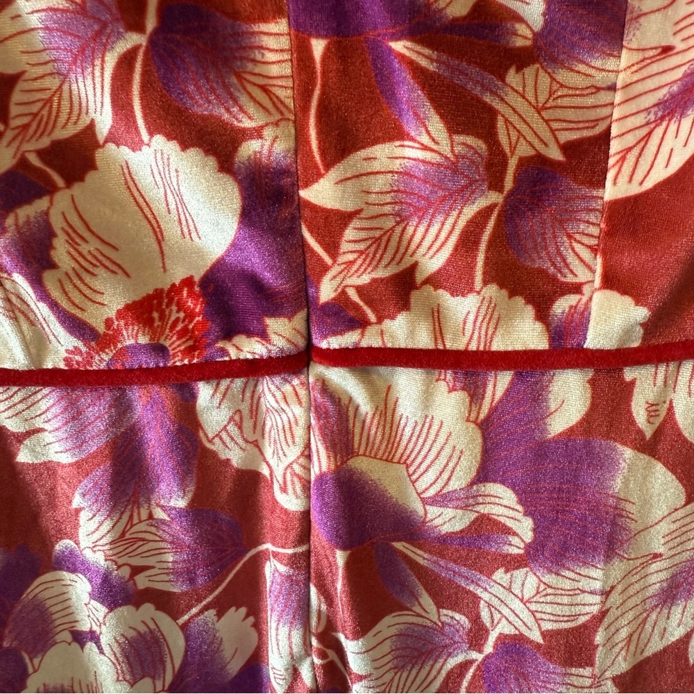 IU Rita Mennoia Velvet Floral Maxi Dress - Picture 4 of 12